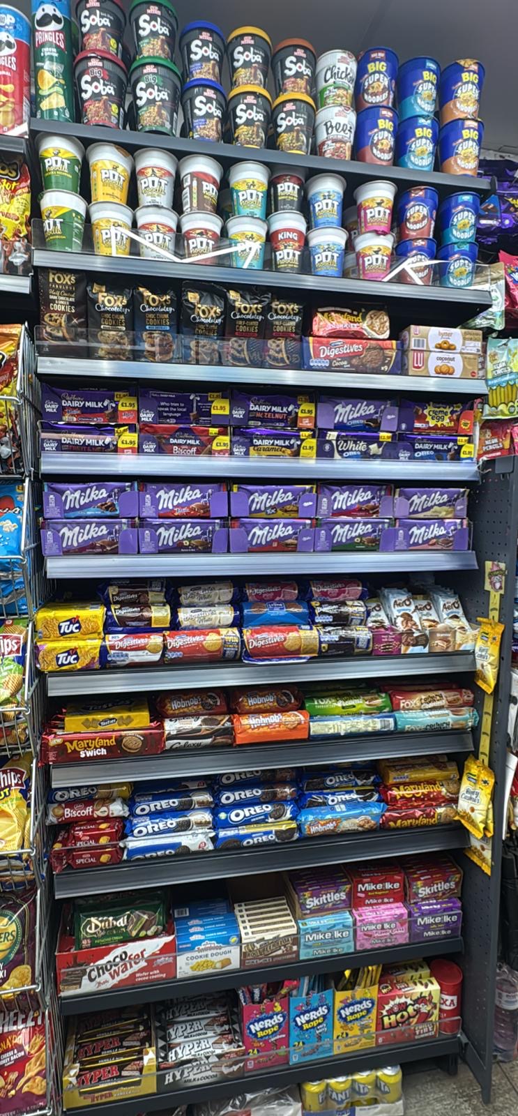 More snacks