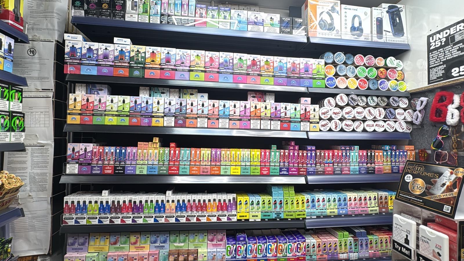 All Range of Vapes and Liquid and vapresso devices