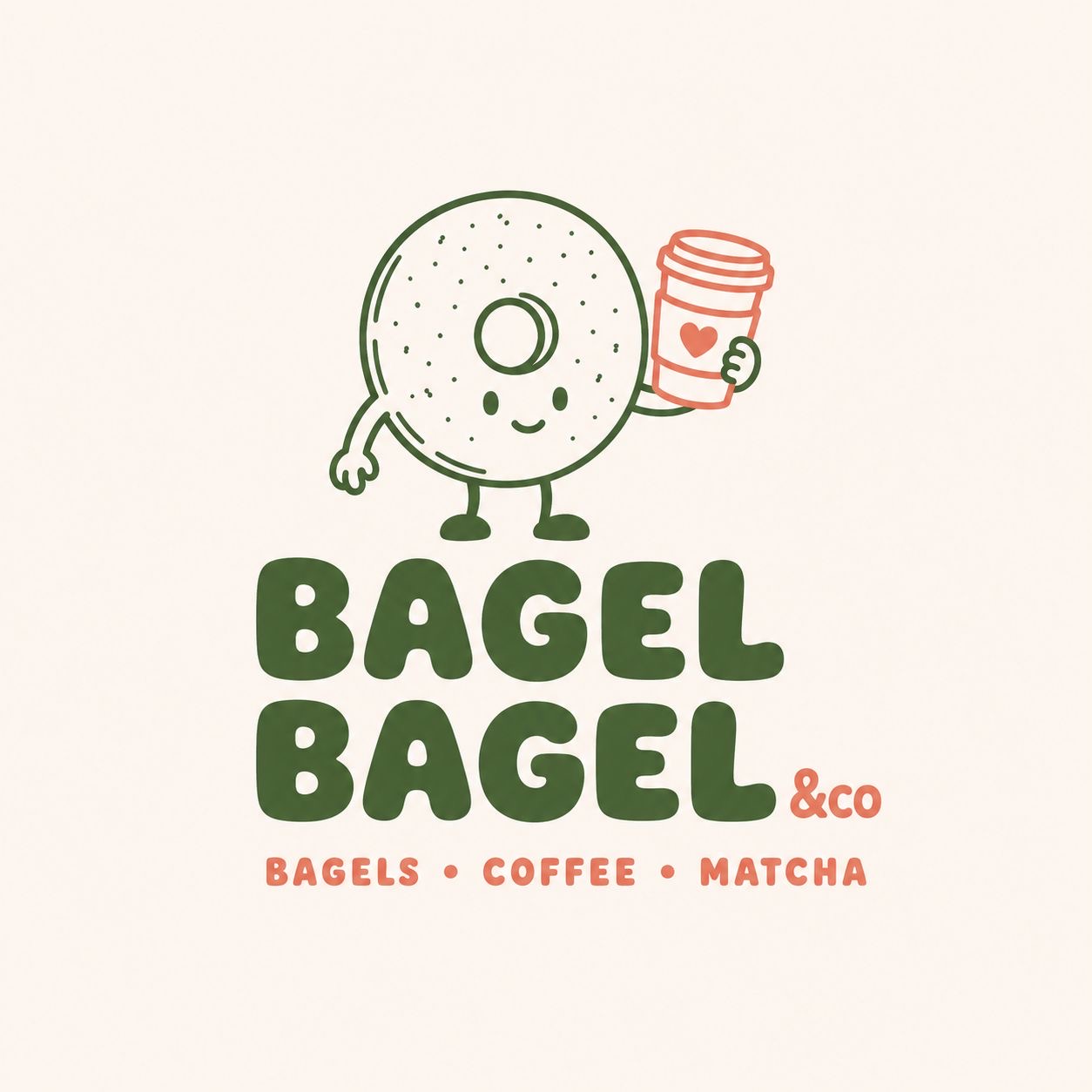 Bagel Bagel & Co logo