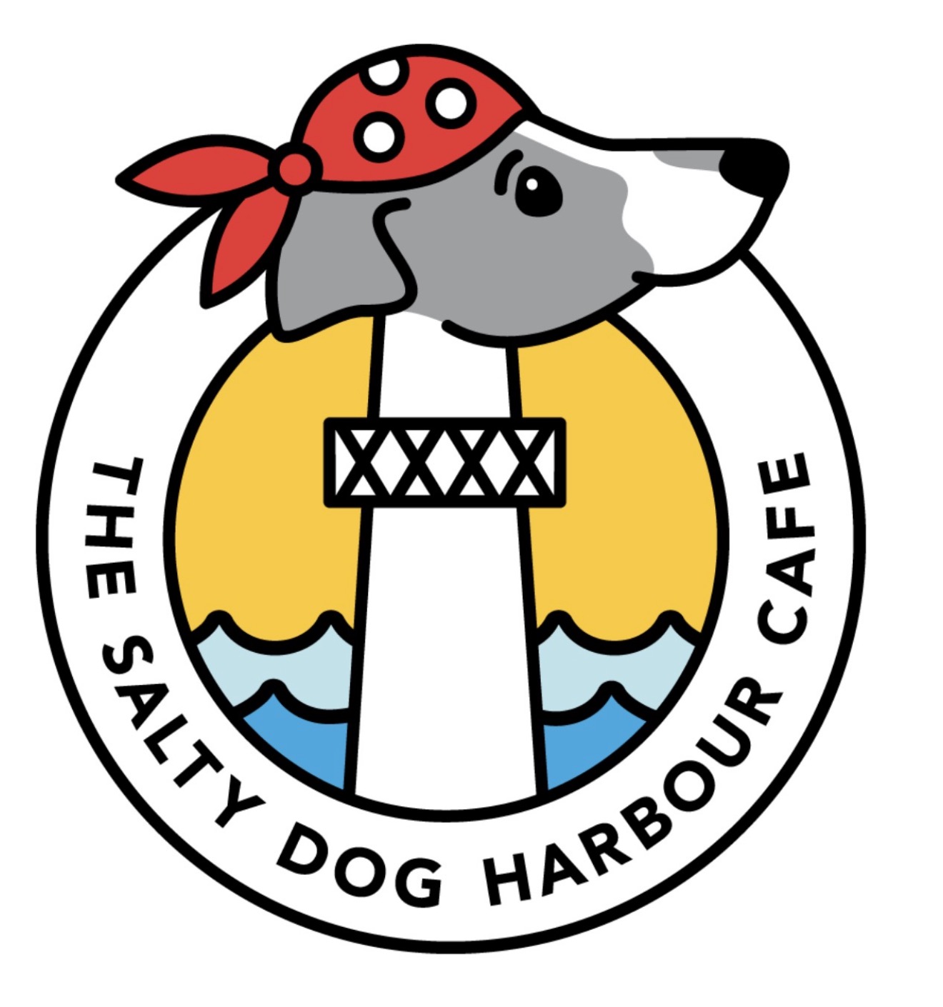 The Salty Dog Harbour Cafe logo