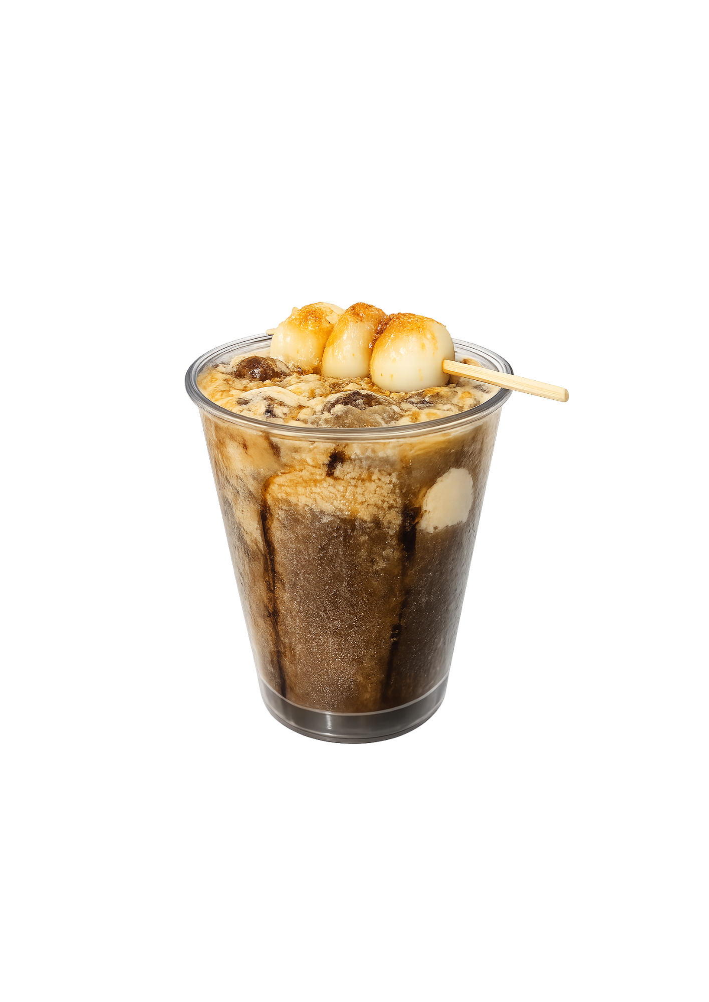 Hojicha Kuromitsu Kinako Dango Cloud