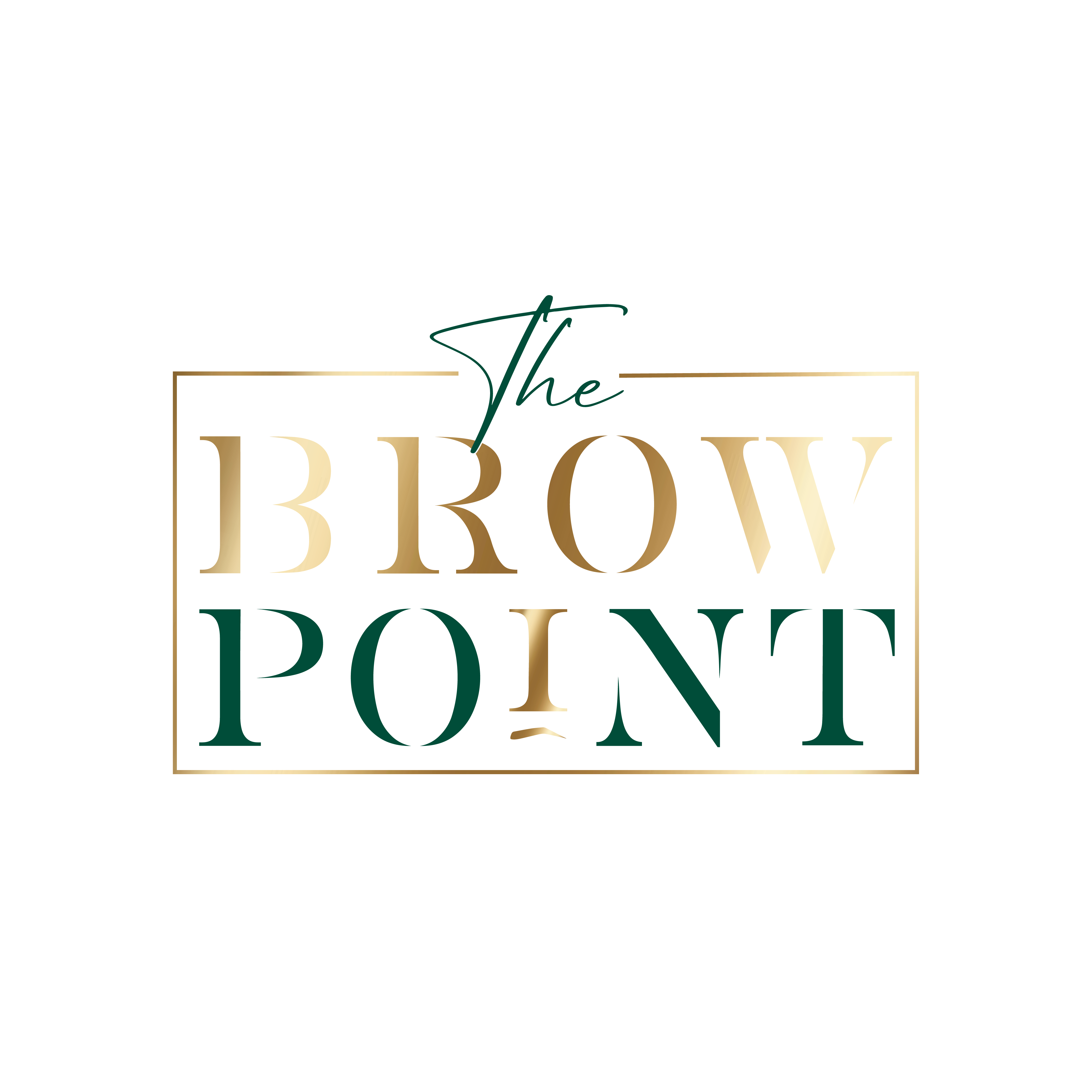 The Brow Point logo